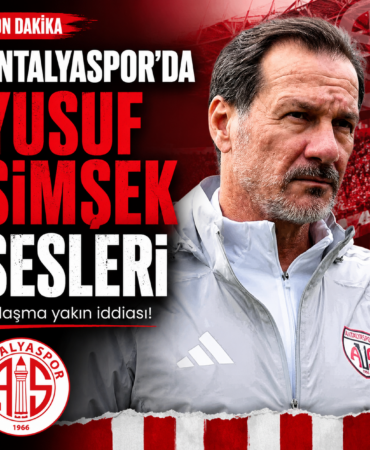 Antalyaspor’da Yusuf Şimşek sesleri