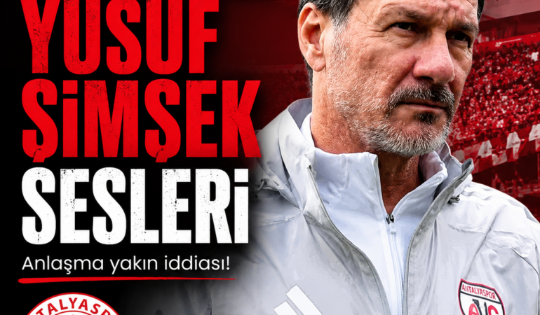 Antalyaspor’da Yusuf Şimşek sesleri