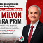 Kepez Belediye Başkanı Mesut Kocagöz, takımın galibiyeti için 1 milyon TL prim