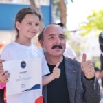 Minik Sporculara Madalyaları Başkan Kotan Verdi